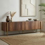 Nordure Nexus Mueble para TV Nogal Barok Dorado